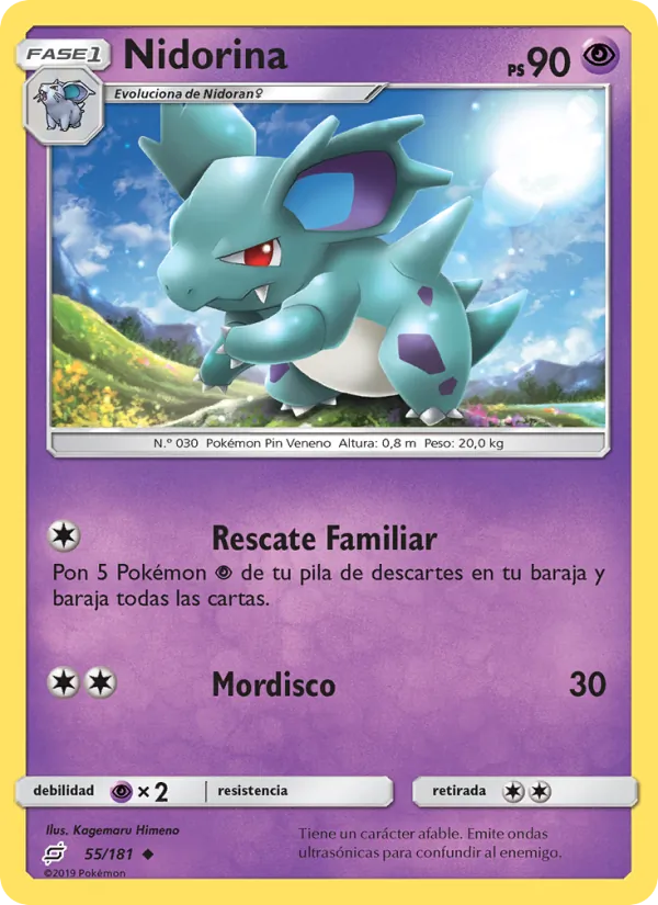 Nidorina – Union de Aliados 55