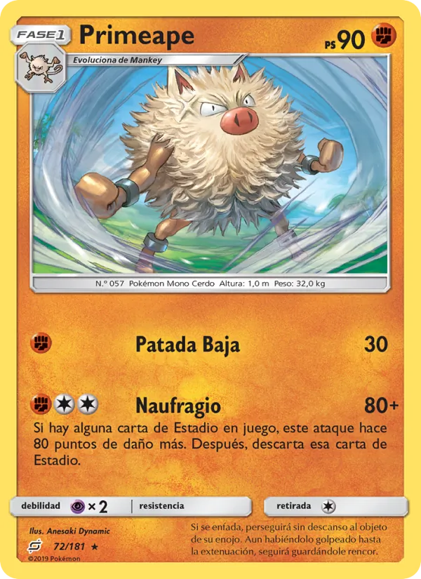Primeape – Union de Aliados 72