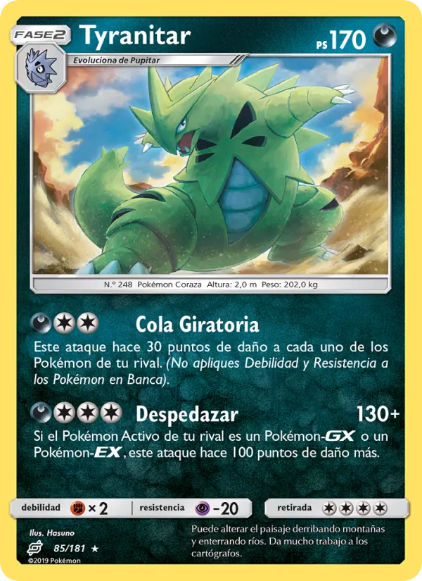 Tyranitar – Union de Aliados 85