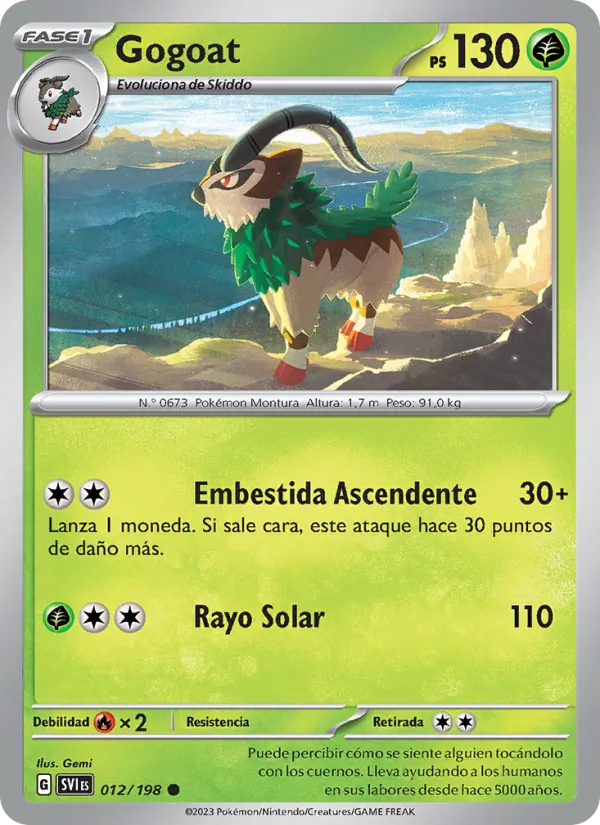 Gogoat – Escarlata y Púrpura 12