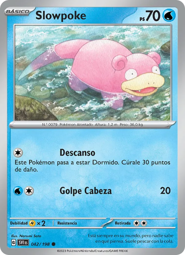 Slowpoke – Escarlata y Púrpura 42