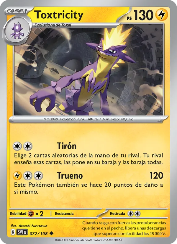 Toxtricity – Escarlata y Púrpura 72