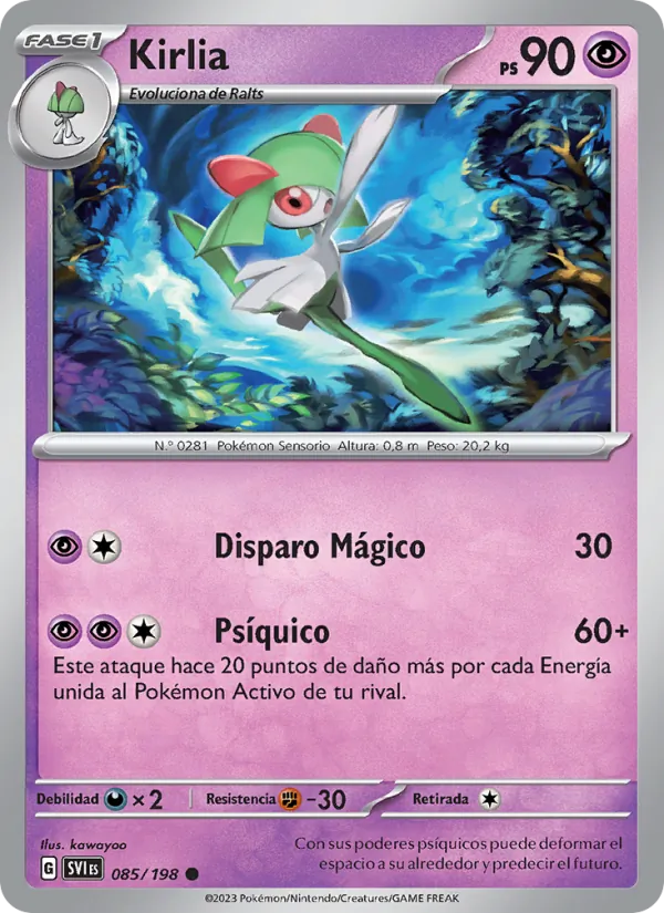 Kirlia – Escarlata y Púrpura 85