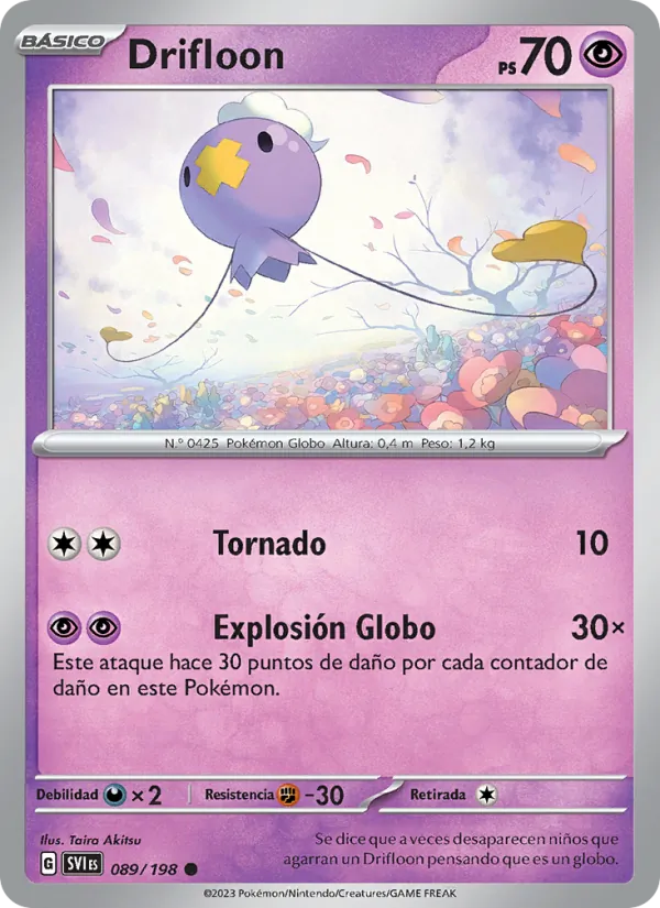 Drifloon – Escarlata y Púrpura 89