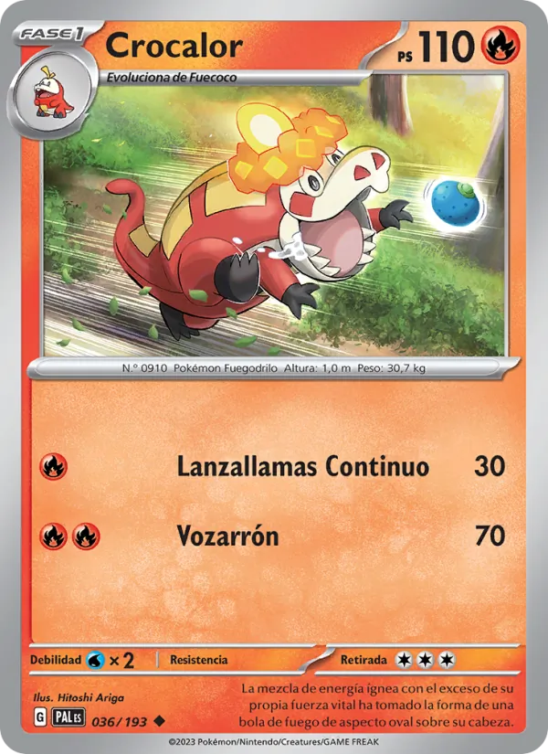 Crocalor – Evoluciones en Paldea 36