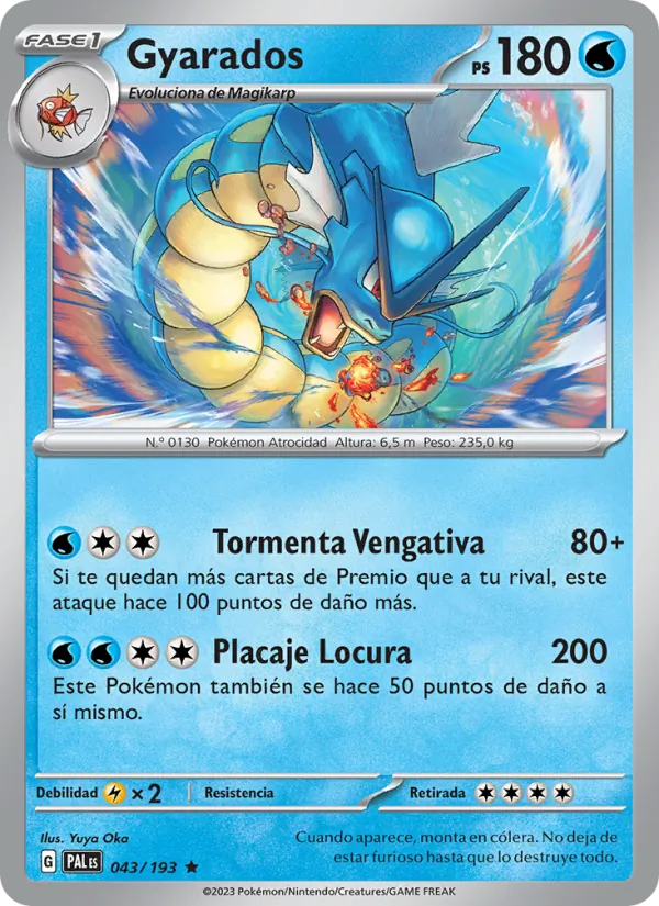 Gyarados – Evoluciones en Paldea 43