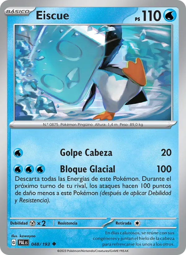 Eiscue – Evoluciones en Paldea 48