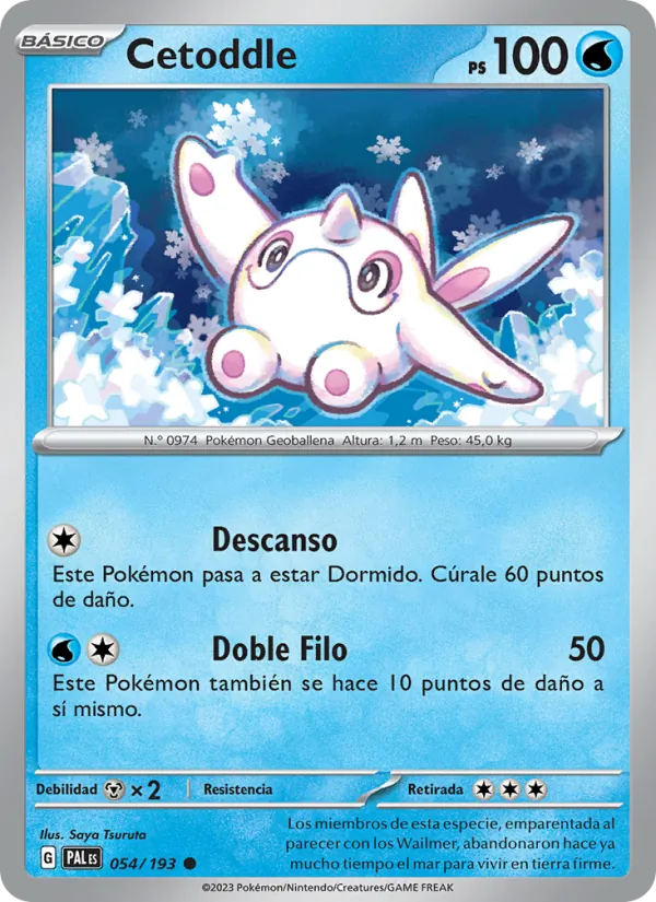 Cetoddle – Evoluciones en Paldea 54