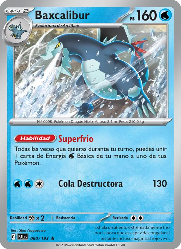 Baxcalibur – Evoluciones en Paldea 60