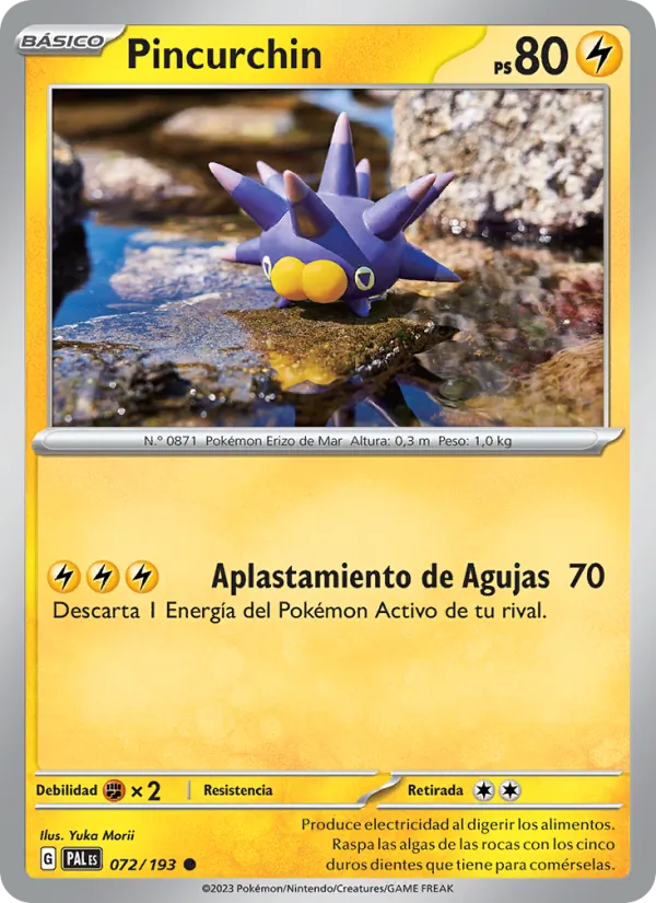 Pincurchin – Evoluciones en Paldea 72
