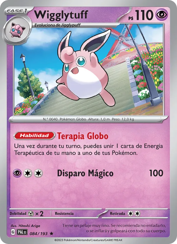 Wigglytuff – Evoluciones en Paldea 84