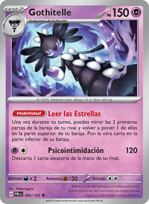 Gothitelle – Evoluciones en Paldea 92