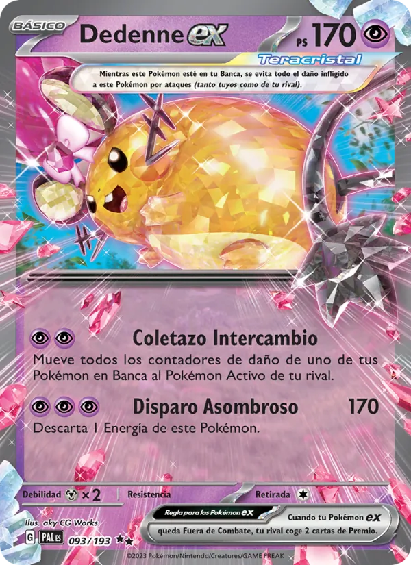 Dedenne ex – Evoluciones en Paldea 93