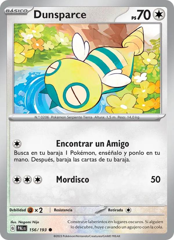 Dunsparce – Evoluciones en Paldea 156