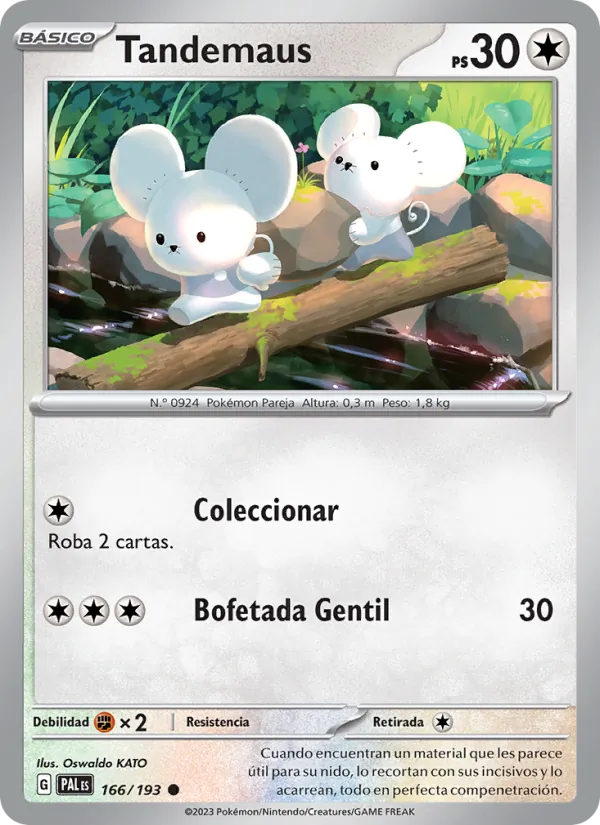 Tandemaus – Evoluciones en Paldea 166