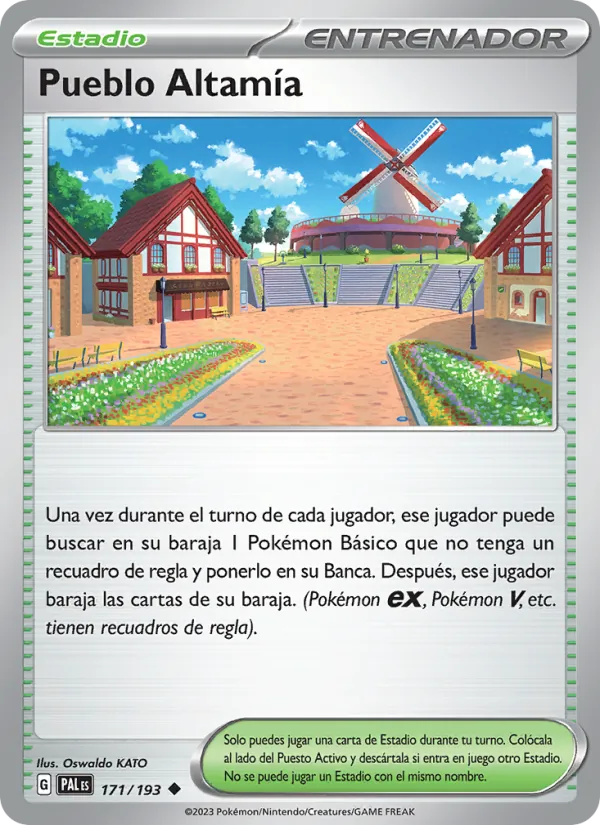Pueblo Altamía – Evoluciones en Paldea 171