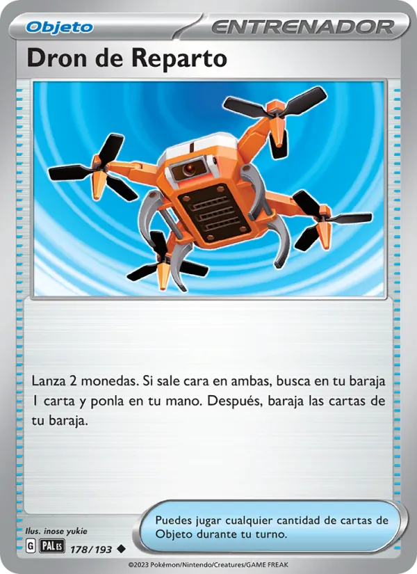 Dron de Reparto – Evoluciones en Paldea 178
