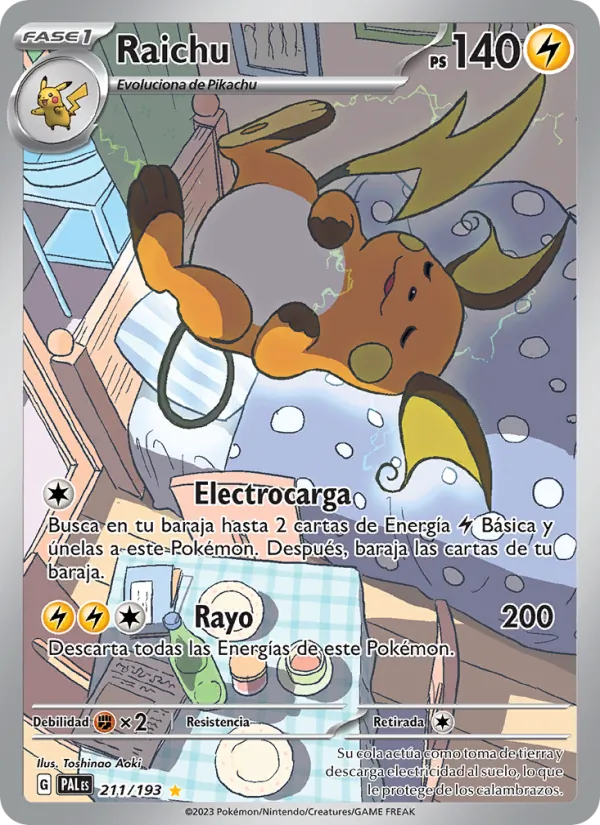 Raichu – Evoluciones en Paldea 211
