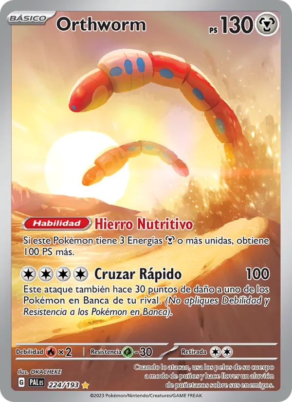 Orthworm – Evoluciones en Paldea 224