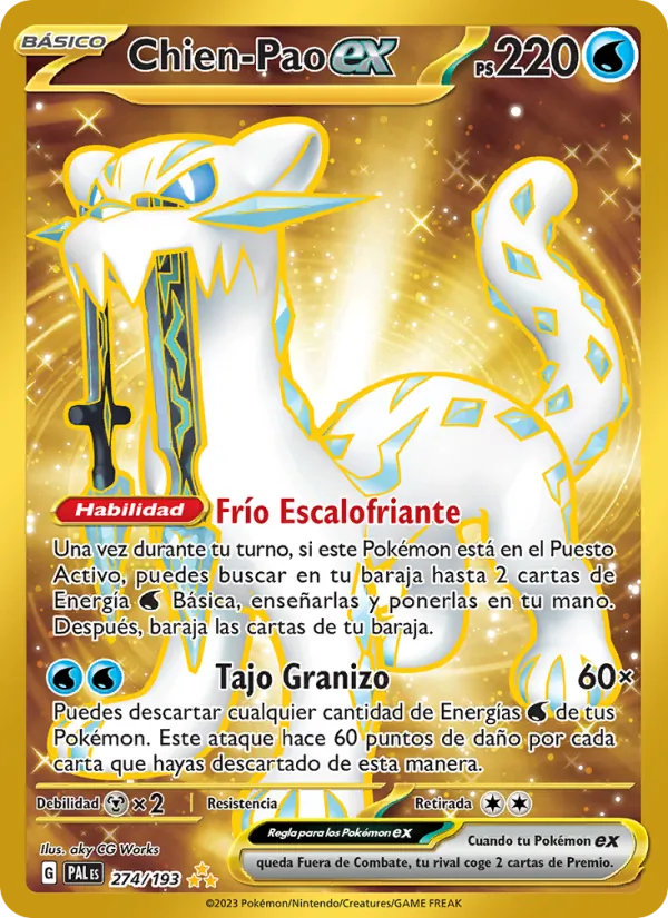Chien-Pao ex – Evoluciones en Paldea 274