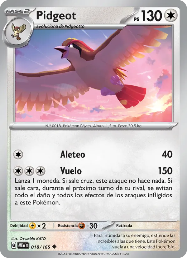 Pidgeot – 151 18