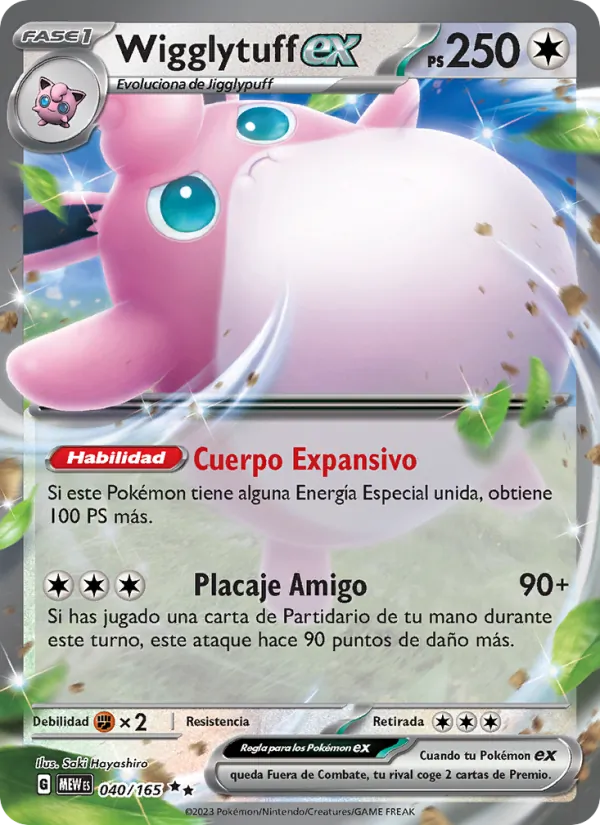 Wigglytuff ex – 151 40