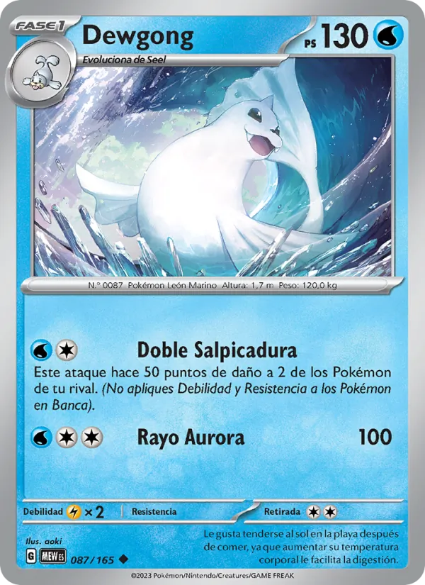 Dewgong – 151 87