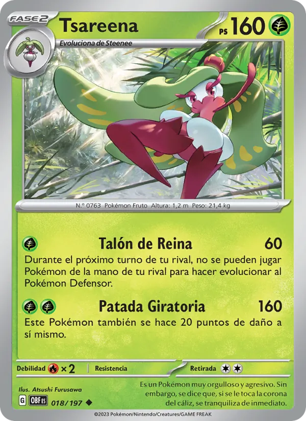 Tsareena – Llamas Obsidianas 18