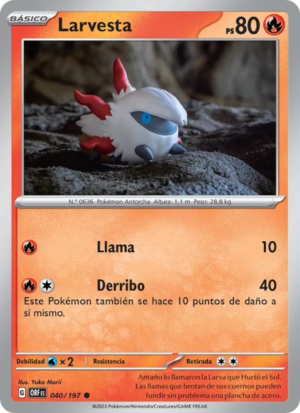 Larvesta – Llamas Obsidianas 40