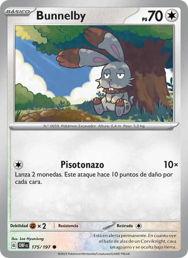 Bunnelby – Llamas Obsidianas 175