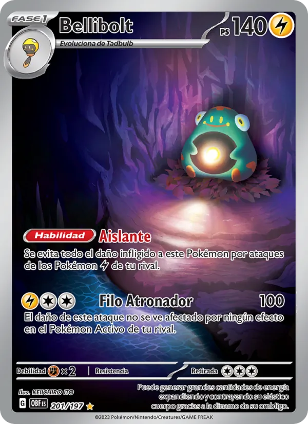 Bellibolt – Llamas Obsidianas 201