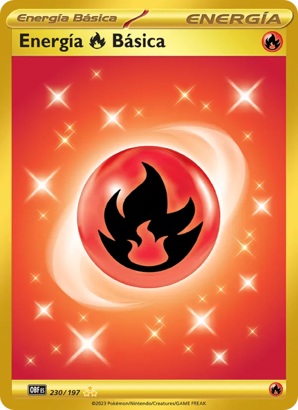 Energía Fire Básica – Llamas Obsidianas 230