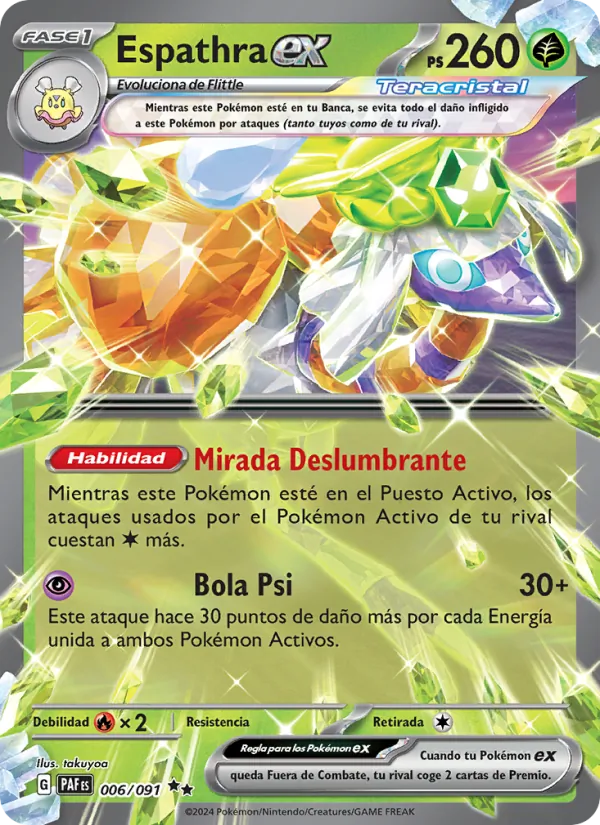 Espathra ex – Destinos de Paldea 6