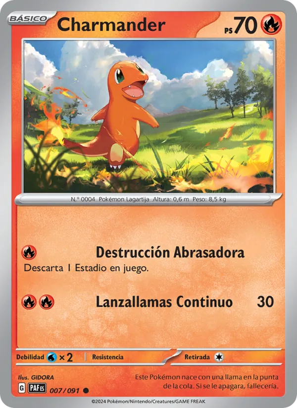 Charmander – Destinos de Paldea 7