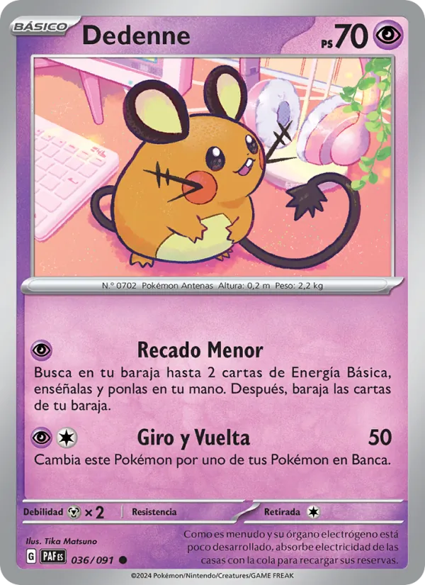 Dedenne – Destinos de Paldea 36