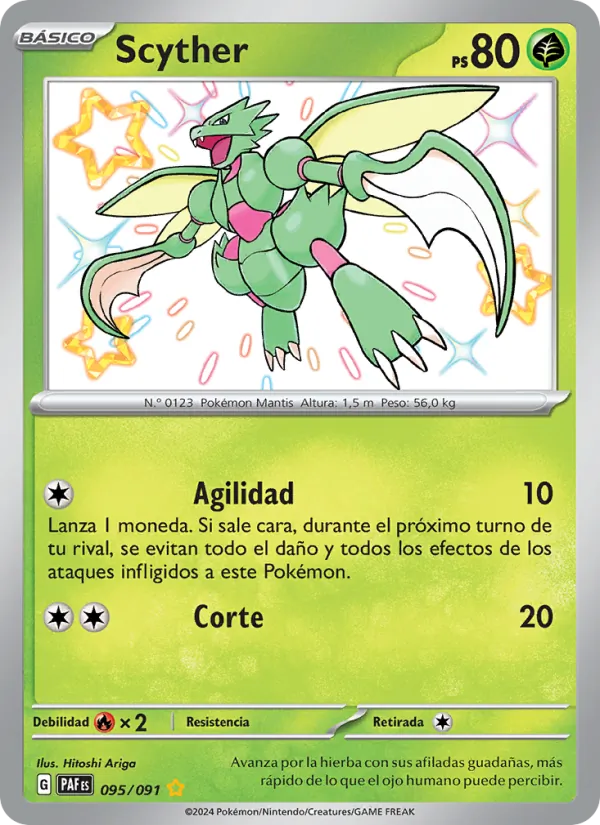 Scyther – Destinos de Paldea 95