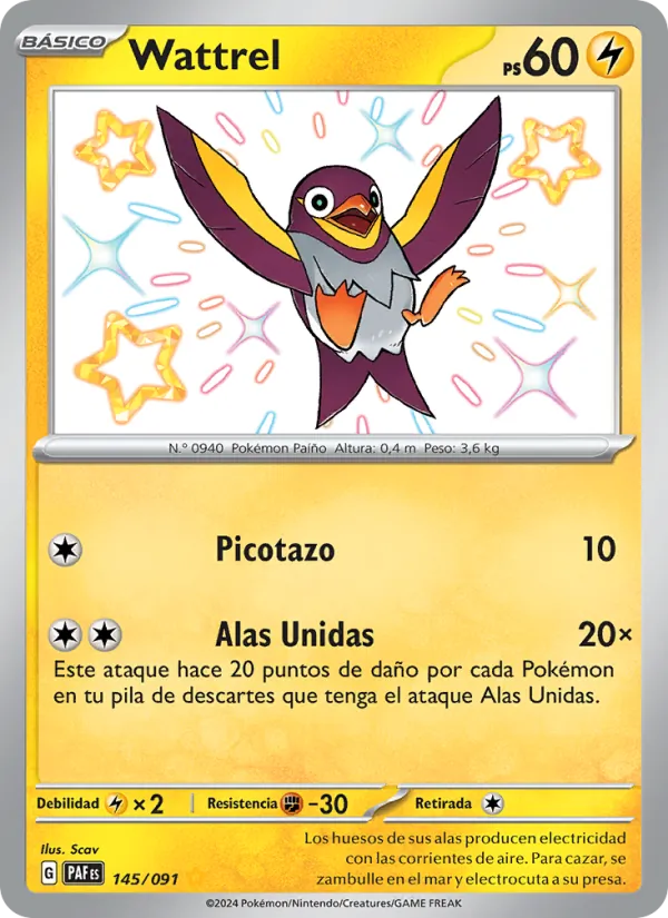 Wattrel – Destinos de Paldea 145