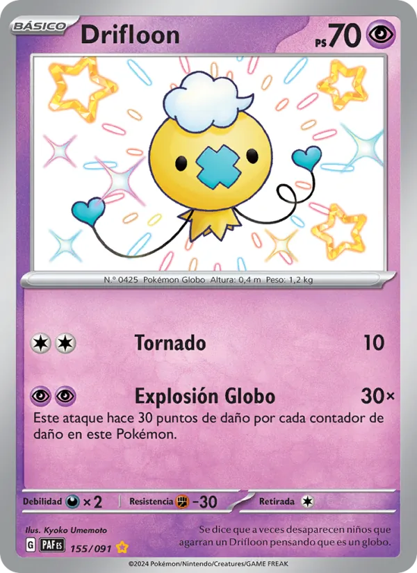 Drifloon – Destinos de Paldea 155
