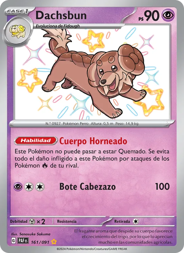 Dachsbun – Destinos de Paldea 161