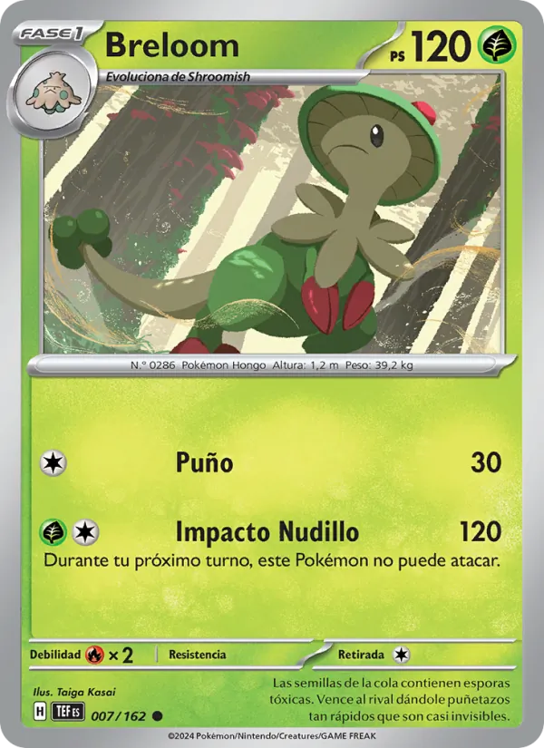 Breloom – Fuerzas Temporales 7