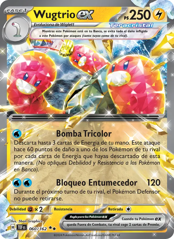 Wugtrio ex – Fuerzas Temporales 60