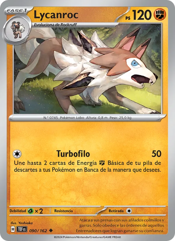 Lycanroc – Fuerzas Temporales 90