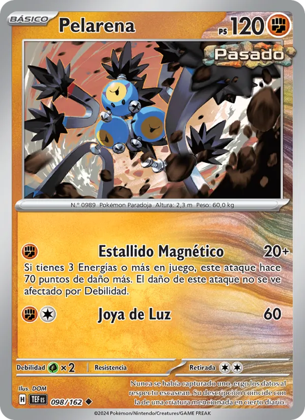 Pelarena – Fuerzas Temporales 98