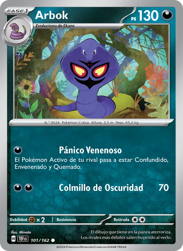 Arbok – Fuerzas Temporales 101