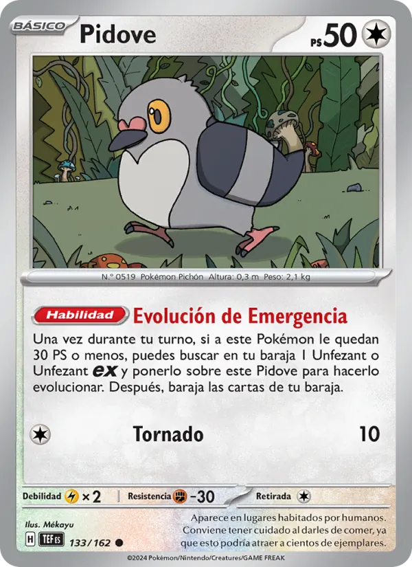 Pidove – Fuerzas Temporales 133