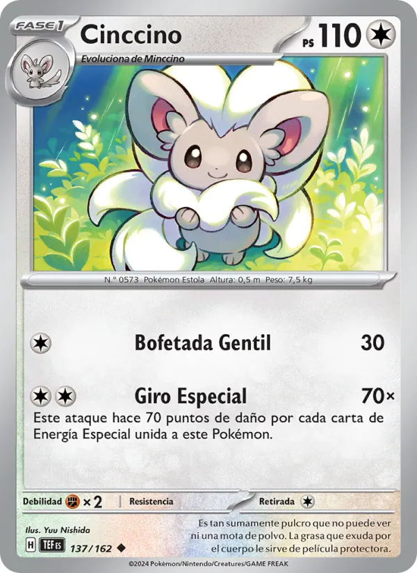 Cinccino – Fuerzas Temporales 137