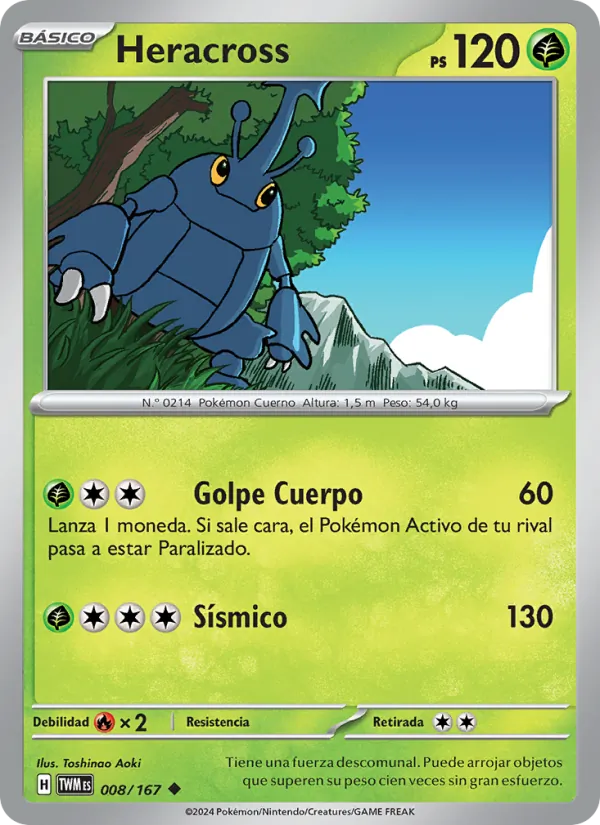 Heracross – Mascarada Crepuscular 8
