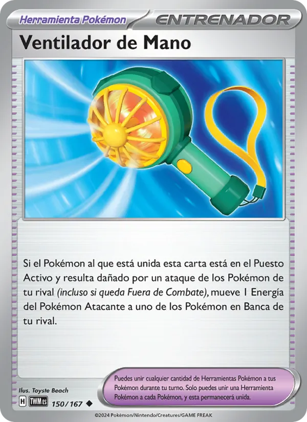 Ventilador de Mano – Mascarada Crepuscular 150