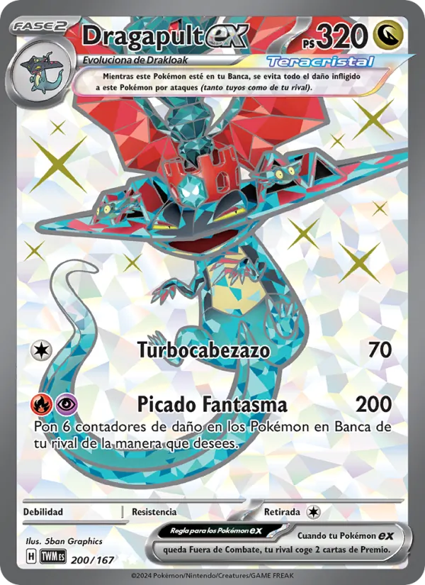Dragapult ex – Mascarada Crepuscular 200