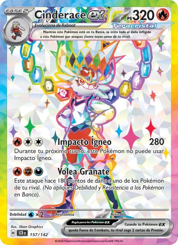 Cinderace ex – Corona Astral 157
